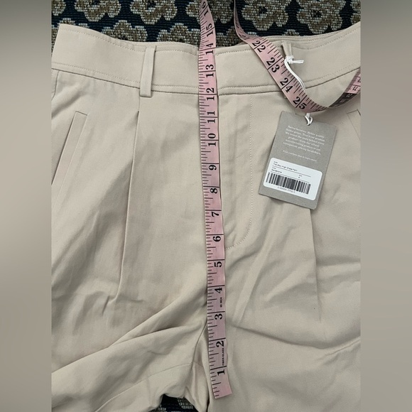 NWT Everlane The Way High Drape Pant Sandstone 4 Short - Picture 7 of 9